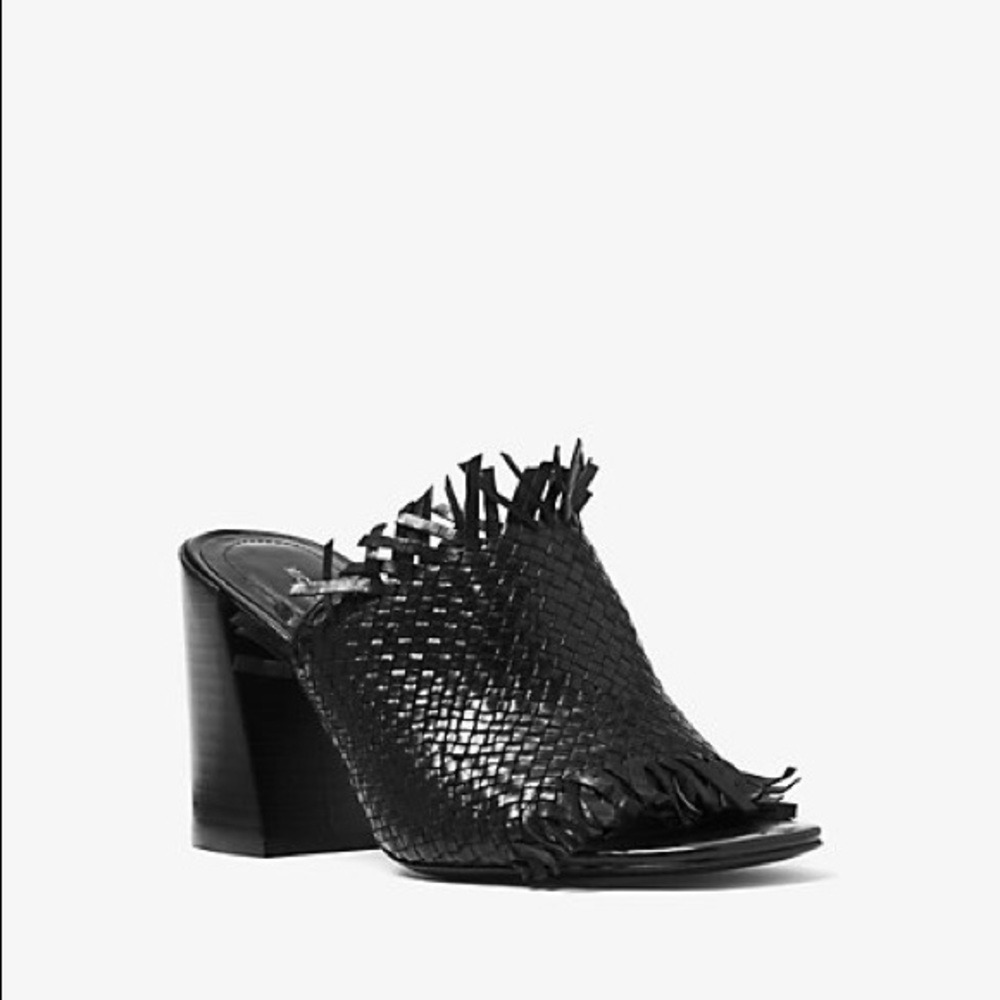 Michael Kors Collection Clarkson Leather Mule